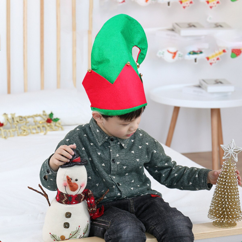 Vilenjački šešir Božićna božićna kapa Pokrivala za glavu Šeširi Pokrivala za glavu Klaun Djed Božićnjak Drvo Plišana blagdanska traka za glavu Pjevajući ukras