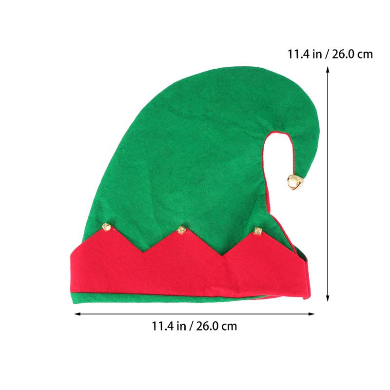 Vilenjački šešir Božićna božićna kapa Pokrivala za glavu Šeširi Pokrivala za glavu Klaun Djed Božićnjak Drvo Plišana blagdanska traka za glavu Pjevajući ukras