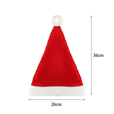 2023. Nova godina Snježna pahuljica Elk Deblji plišani šeširi Odrasli Djeca Božićni šeširi Zimska topla kapa Dekoracija božićne zabave Navidad Noel Poklon