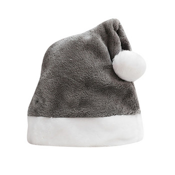 Χριστουγεννιάτικο καπέλο για ενήλικες Χριστουγεννιάτικα καπέλα διακοπών βελούδινο Cozy χριστουγεννιάτικο καπέλο παχύρρευστο Classic για τα Χριστούγεννα Πρωτοχρονιά Dropshiping