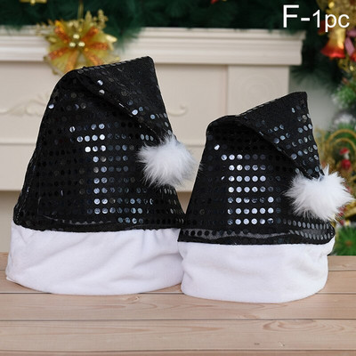 Pălărie de Crăciun tricotată 2023 Pompon drăguț Copii Adulti Crăciun Moale Căciulă de Moș Crăciun Cadou pentru copii de Anul Nou Natal Natal Decorat