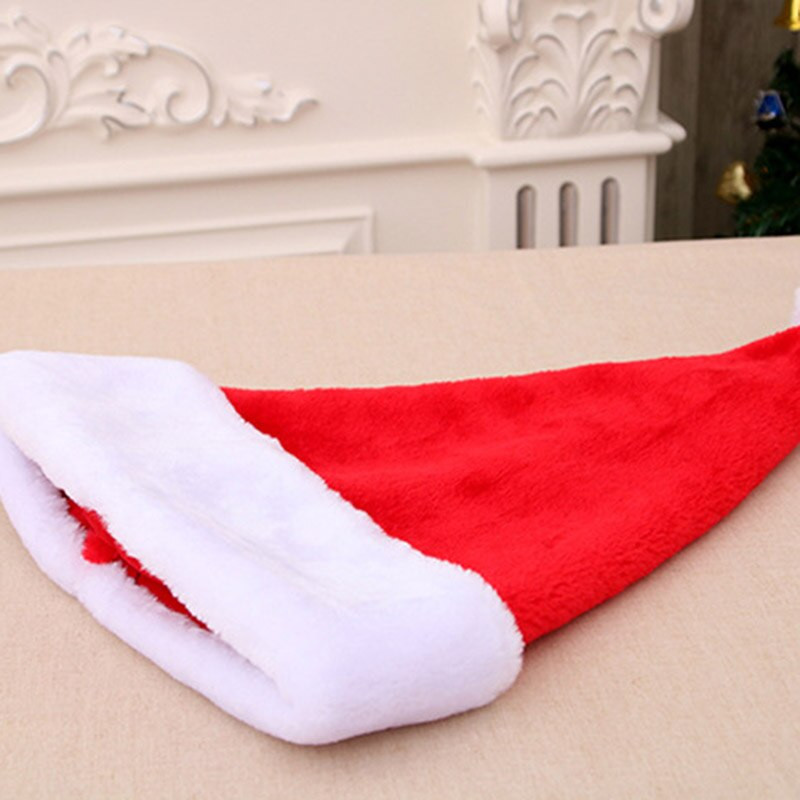 YADA Нова година 2022 Плюшена коледна шапка Възрастни Деца Коледна украса за дома Коледа Подарък Дядо Коледа Топла зимна шапка TW210055