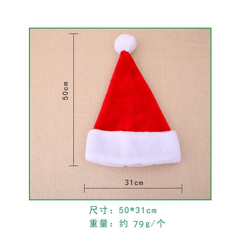 YADA Нова година 2022 Плюшена коледна шапка Възрастни Деца Коледна украса за дома Коледа Подарък Дядо Коледа Топла зимна шапка TW210055