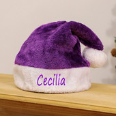 Tikitud nimega mütsid jõuludeks Isikupärastatud uusaasta täiskasvanutele mõeldud jõuluvana müts X-Mas peomüts Unikaalsed kohandatud jõulukingid