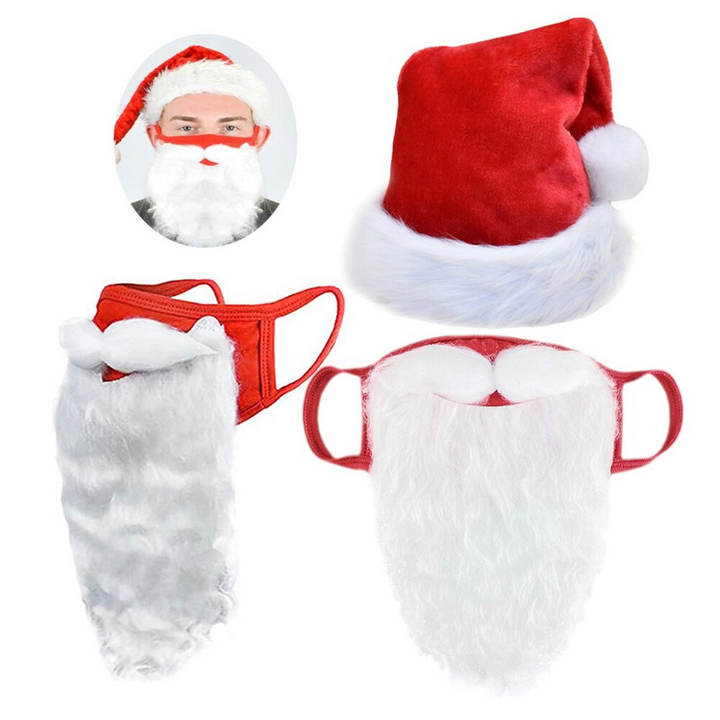 Весела Коледа Шапки с LED светеща декорация Орнамент Xmas Navidad Подаръци Честита Нова Година Шапка Снежен човек ElK Дядо Коледа за дете