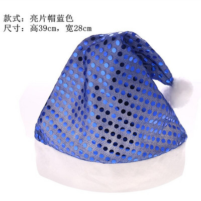 12 kom/lot božićna kapa s crtanim Djedom Božićnjakom, dlakava kapa za djecu i odrasle, dodaci za blagdanske zabave na veliko