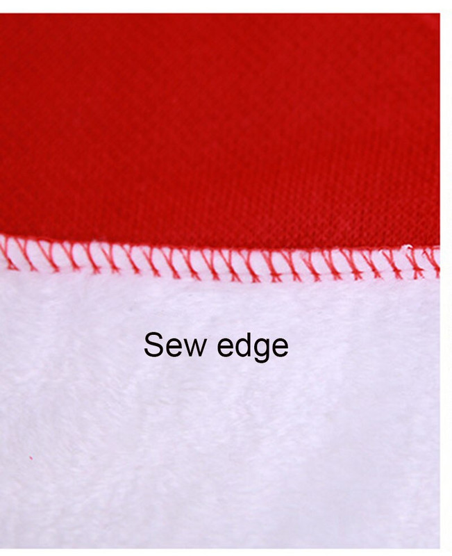 Kvaliteetne lühike kohev jõulumüts Lastele ja täiskasvanutele 2 suuruses jõulufestivali jõuluvana riietumistarvikud kaubanduskeskuse koolitarbed