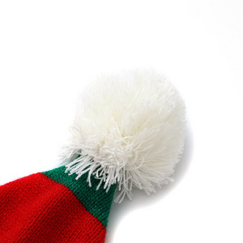 Коледни шапки с мека плетена шапка Дядо Коледа Снежен човек Елени Коледна шапка Възрастни Деца Коледно парти Шапка Коледен декор