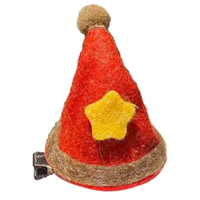 Kalėdiniai segtukai mergaitėms Graži kalėdinė plaukų segtukas šventinė dovana išskirtinė žvaigždės plaukų segtukas Kalėdų Helovino dekoravimui