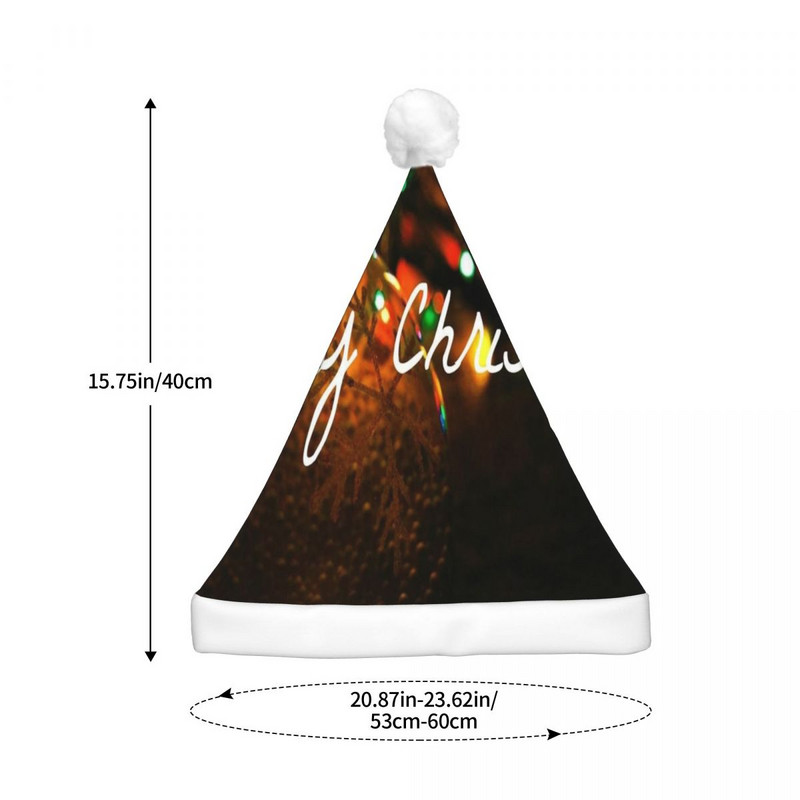 Sretan Božić 4 božićne kape Crtani uniseks topli božićni novogodišnji darovi