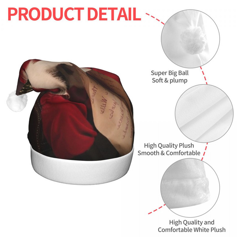 Djed Božićnjak 109 Božićnih šešira Smiješni snježni sjaj Sretan Božić Šešir Djeda Mraza