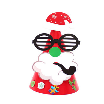 4 τμχ Καπέλο Χριστουγεννιάτικο καπέλο Χοντρό στολίδι για άντρες Παλιά νιφάδα χιονιού καρό Χριστουγεννιάτικη διακόσμηση σπιτιού Χριστουγεννιάτικο στολίδι γιου Δωρεάν αποστολή 2022