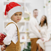 2022. Nova godina Debela božićna kapa Odrasli Djeca Božićni ukrasi za dom Božićni darovi Djeda Mraza Navidad Dekor Zimske kape