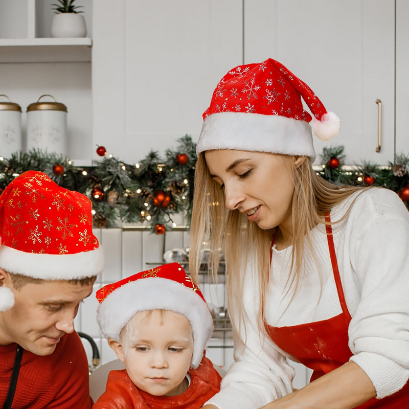 2022. Nova godina Debela božićna kapa Odrasli Djeca Božićni ukrasi za dom Božićni darovi Djeda Mraza Navidad Dekor Zimske kape