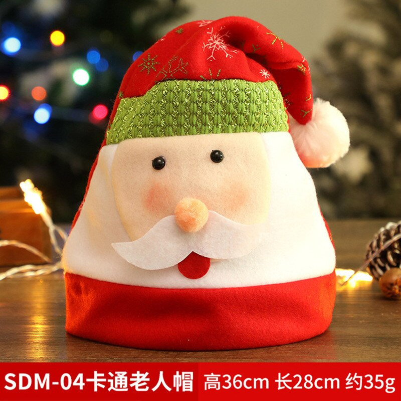 Χριστουγεννιάτικο καπέλο Unisex Χριστουγεννιάτικο καπέλο Χριστουγεννιάτικο καπέλο για ενήλικες Παιδιά Γυναίκες Άνδρας Χριστουγεννιάτικη διακόσμηση για γιορτινό πάρτι