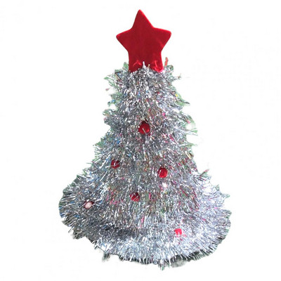 Moodne jõulumüts Unisex Suurendab pidulikku atmosfääri šikk lapseliku lindiga jõulumüts