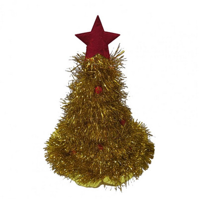 Moodne jõulumüts Unisex Suurendab pidulikku atmosfääri šikk lapseliku lindiga jõulumüts