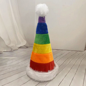 Цветна коледна шапка Новогодишен снежен човек ElK Дядо Коледа Шапки за деца Деца Възрастни Коледен подарък Декорация