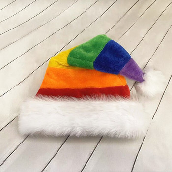 Цветна коледна шапка Новогодишен снежен човек ElK Дядо Коледа Шапки за деца Деца Възрастни Коледен подарък Декорация