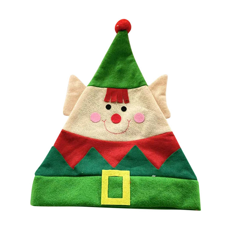 Jõuluvana Mütsid Täiskasvanute jõulumütsid 1 pakk Punased ja rohelised Jõulud Jõuluvana Uusaasta Peomeütsid Mütsid Pühade Eriürituste Kleidid Naistele