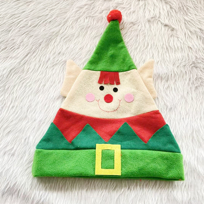 Jõuluvana Mütsid Täiskasvanute jõulumütsid 1 pakk Punased ja rohelised Jõulud Jõuluvana Uusaasta Peomeütsid Mütsid Pühade Eriürituste Kleidid Naistele