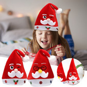 h Božićna zabava s kapama Djeda Božićnjaka s kapama Djeda Božićnjaka Svečana božićna zabava Prerušiti se Ukrasi za slavlje Dodaci za kostime
