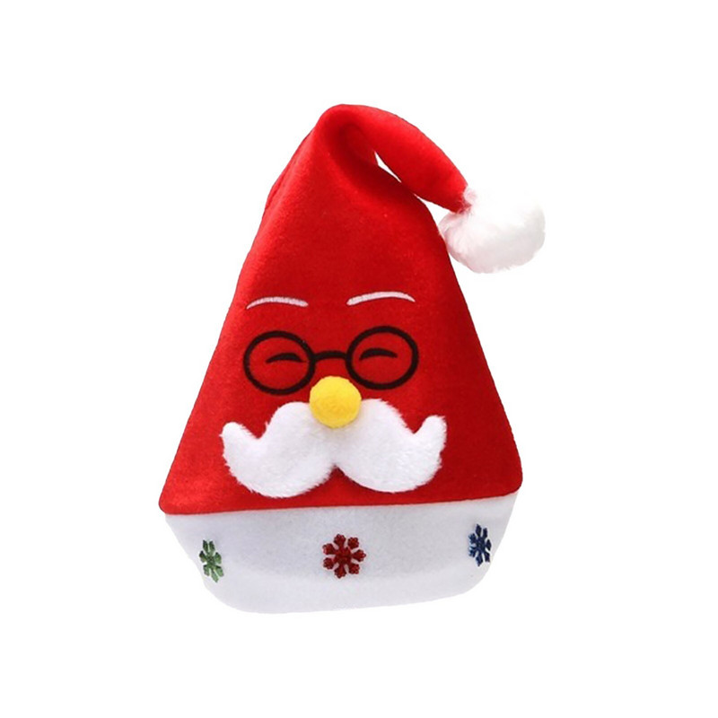 h Božićna zabava s kapama Djeda Božićnjaka s kapama Djeda Božićnjaka Svečana božićna zabava Prerušiti se Ukrasi za slavlje Dodaci za kostime