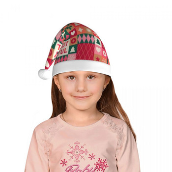 Коледен модел 11 Коледна шапка за деца Elk Стилна Честита Коледа Коледна украса