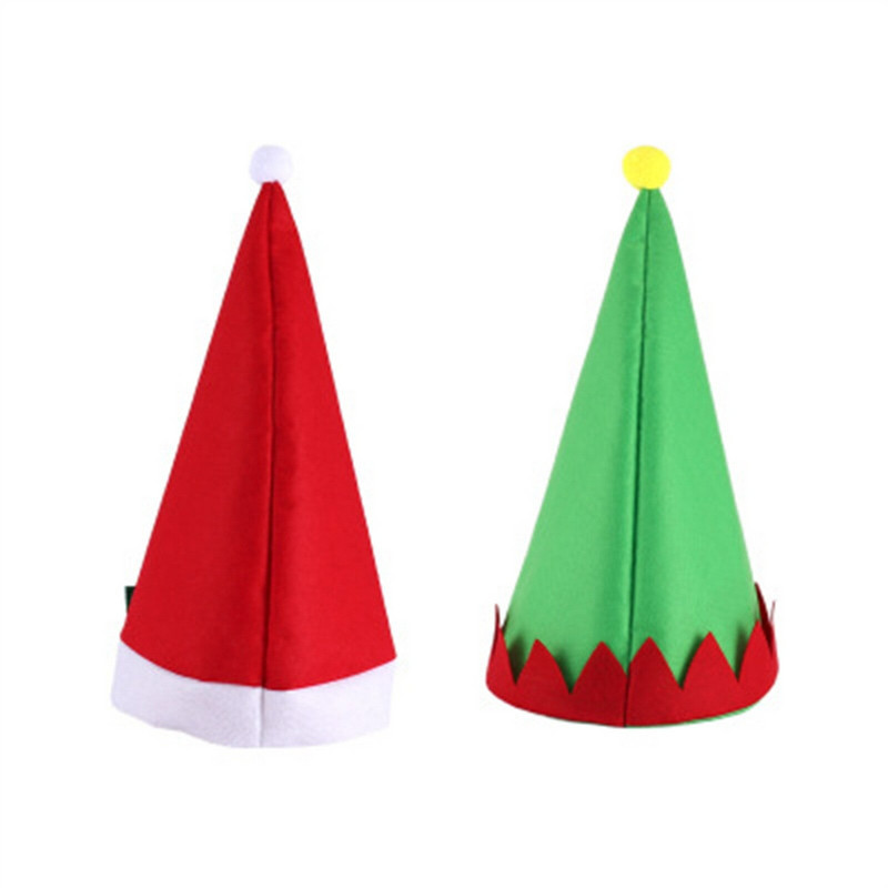 Pledas kalėdinė kalėdinė kepurė Skrybėlė raudona snaigė stora dekoracinė kepurė Namų dekoras Kirpykla snaigės ornamentas