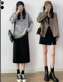 Модерна пола за бременни няколко модела с висока талия