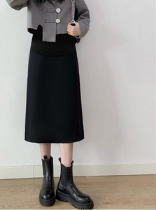 Модерна пола за бременни няколко модела с висока талия