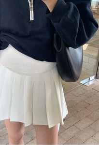 Дамска плисирана - пола за бременни