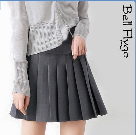 Дамска плисирана - къса пола за бременни 