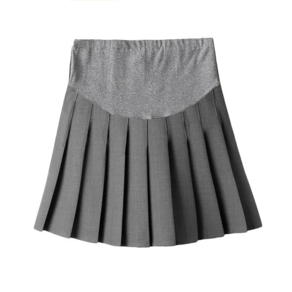 Дамска плисирана - къса пола за бременни 