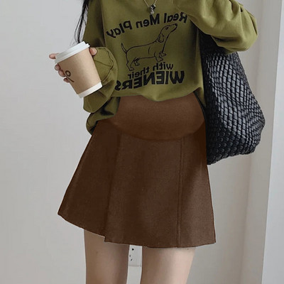 Дамска пола за бременни в два цвята 