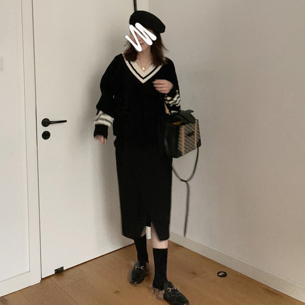 Дамска пола за бременни със средна дължина