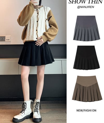 Women`s short - maternity skirt