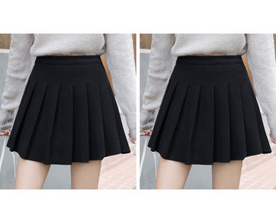 Дамска ежедневна къса пола за бременни