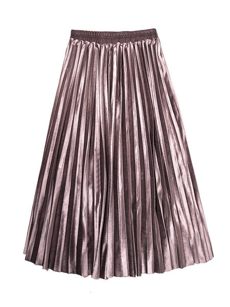 Keturių spalvų moteriškas sijonas nėštukėms