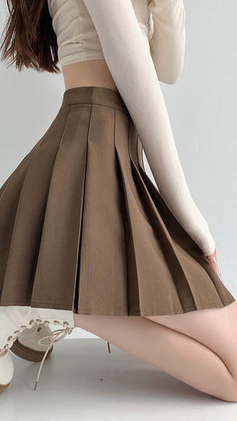 Дамска къса пола за бременни в няколко цвята 