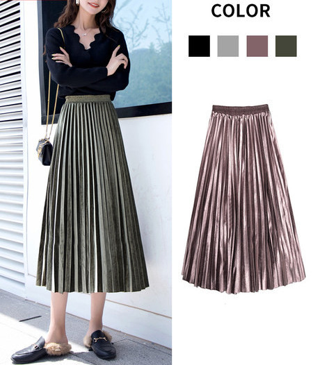 Дамска пола за - бременни в четири цвята 