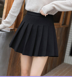 Къса дамска пола за бременни 