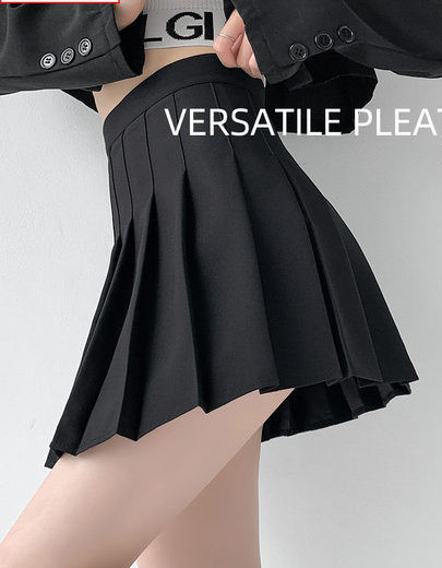 Плисирана дамска пола в три цвята за бременни