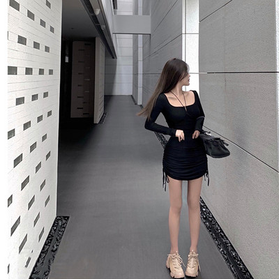 Дамска модерна пола с връзки за бременни 