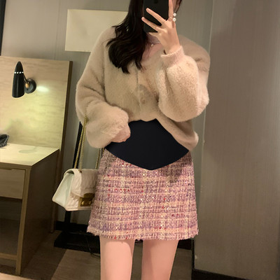 Дамска модерна пола за бременни