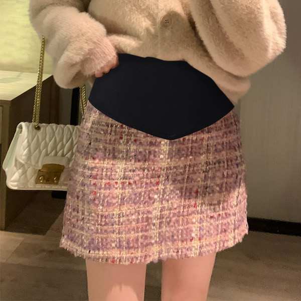 Дамска модерна пола за бременни 