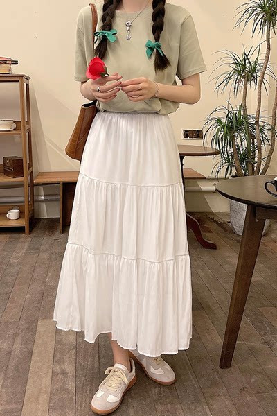 Дамска пола за - бременни в два цвята 