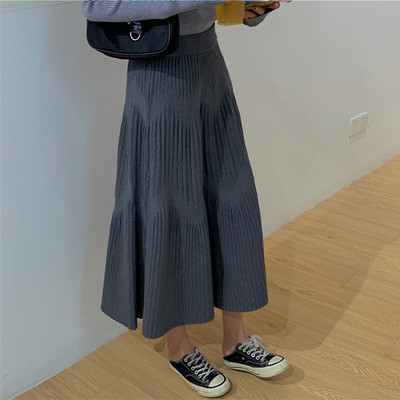 Дамска еластична пола 