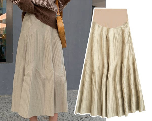 Дамска еластична пола 