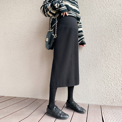 Дамска ежедневна пола с широк колан